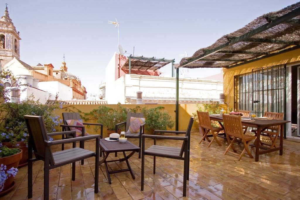 Bamberg Duplex Terrace Lägenhet Sevilla Exteriör bild