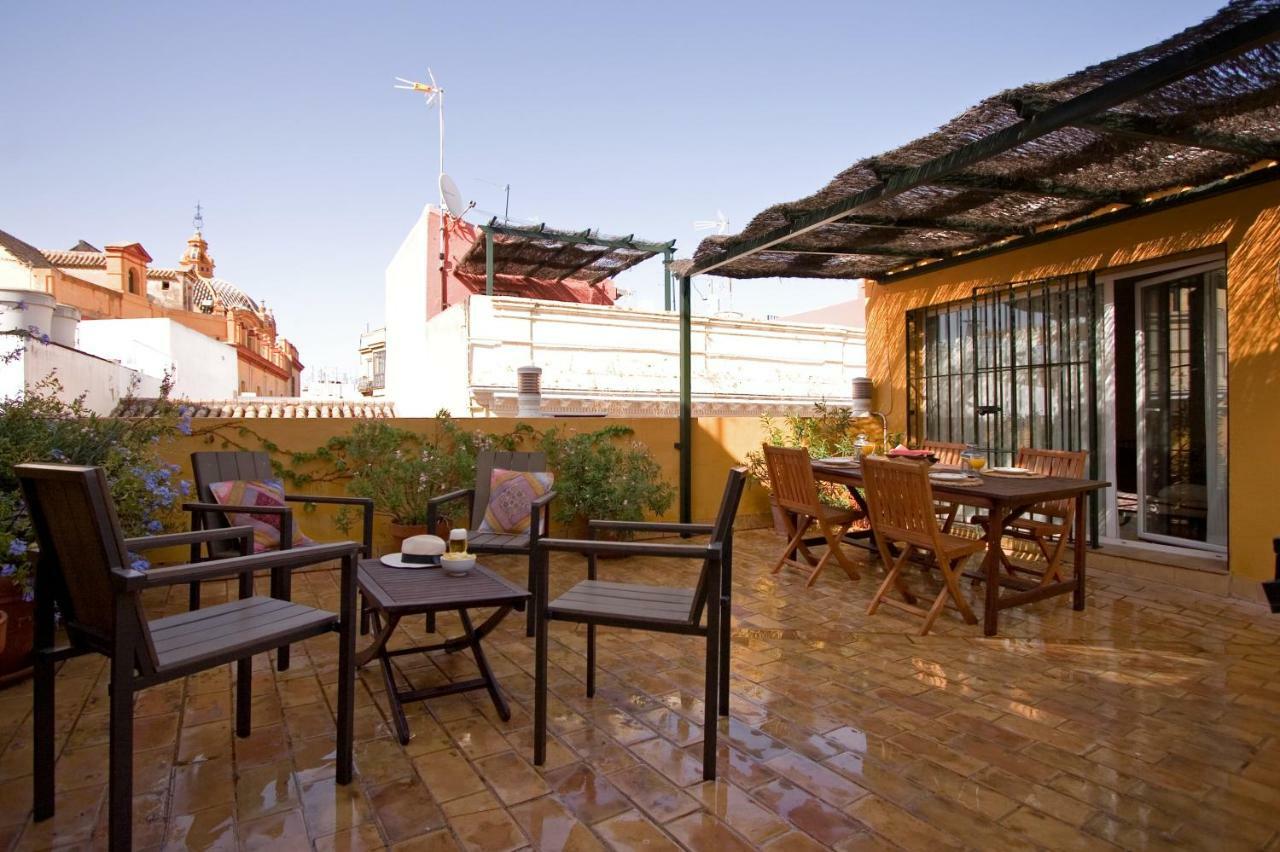 Bamberg Duplex Terrace Lägenhet Sevilla Exteriör bild